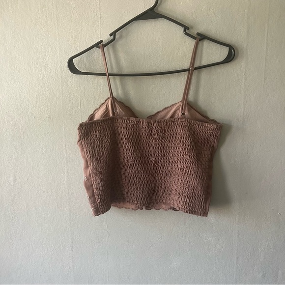 🛍️Red By BKE Dusty Pink Embroidered Tank Top Size Small NWT - Picture 8 of 12